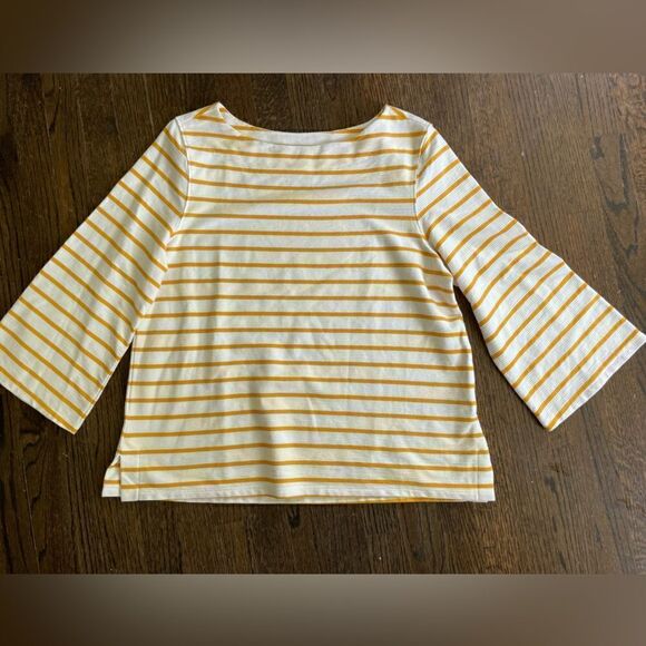 Old Navy Gold/White Striped Tunic Size Large - Picture 1 of 7